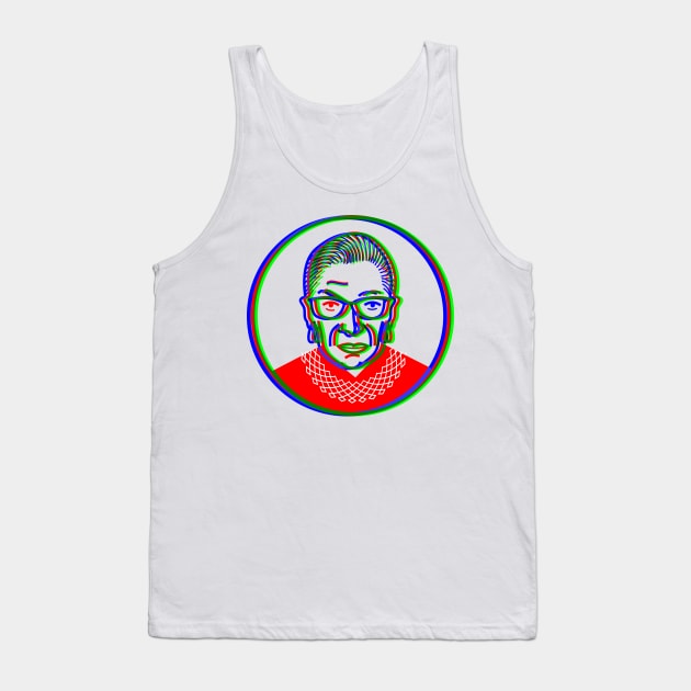 RBG in RGB Tank Top by evilgoods